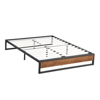 Sorrento Metal and Wood bed base Single 10002259
