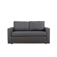 Casa Decor Selena 2 in 1 Sofa Charcoal 10003140