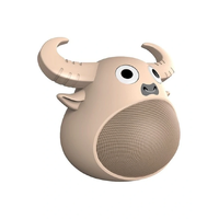 FitSmart Bluetooth Animal Face Speaker - Khaki 10003447