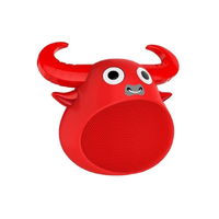 FitSmart Bluetooth Animal Face Speaker - Red 10003448
