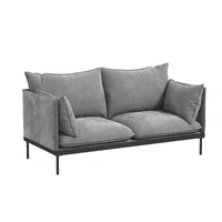 Casa Decor Camilla Light Grey 2 seater sofa 10003626