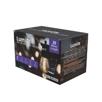 LumiFx 20-Bulb Wi-Fi Smart Outdoor Festoon Lights 10004640