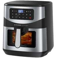 Kitchen Couture 12L Clear View Digital Air Fryer - Stainless Steel 10004941