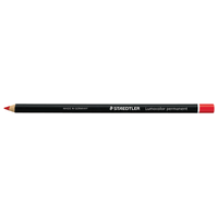 Staedtler Lumocolor Permanent Glasochrom Pencils - Red 108-20-2