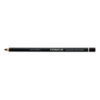 Staedtler Lumocolor Permanent Glasochrom Pencils - Black 108-20-9