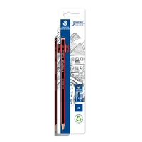 Staedtler Tradition Graphite Pencils - 2B, Card 3 110-2B-BK3