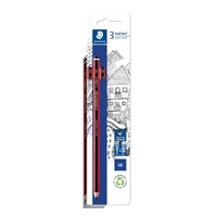 Staedtler Tradition Graphite Pencils - 6B, Card 3 110-6B-BK3