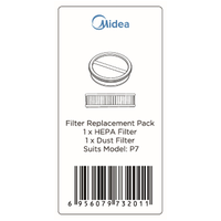 Midea MP07AUBK Dust Filter & HEPA Filter (1-Pack)