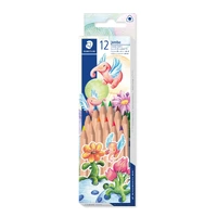 Staedtler Natural Jumbo Natural Colour Pencils - Assorted 12's 1280N-CD12