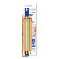 Staedtler Textsurfer Dry Highlighter Pencils, 4 Colours Assorted 12864-SBK4