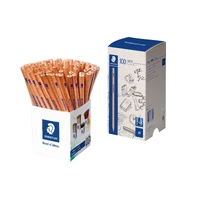 Staedtler Natural Graphite Pencils - Cup of 100 x 130 60N-0 (2B) 130-60N0KP