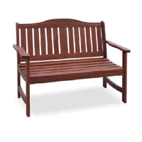 Wetherby Park Bench 1200mm New Brown 13909