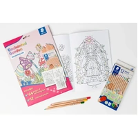 Staedtler Enchanted Garden Small Format Colouring Set 143N-SET2