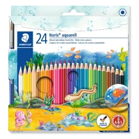 Staedtler Noris Aquarell Watercolour Pencils - Assorted 24's 144-10NC24