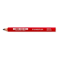 Staedtler Carpenter's Pencils - Red Lacquer - Medium (approx. 2H) 148-40