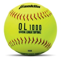 Official League Practice Softballs (4 pack) 1550S