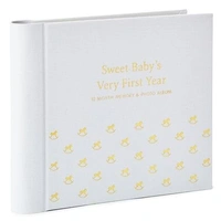 Hallmark Sweet Baby's First Year Baby Book  1BBA4135
