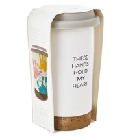 Hallmark These Hands Hold My Heart Ceramic Travel Mug, 12.5 oz.  1BBY4852