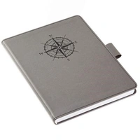Hallmark Compass Faux Leather Notebook  1HWJ1851
