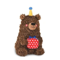 Hallmark Happy Day Bear Magnetic Plush With Present 12inch  1KID1638
