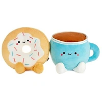 Hallmark Donut and Coffee Magnetic Plush, Better Together Large  1KID1809