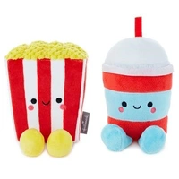 Hallmark Popcorn and Slushie Magnetic Plush, Better Together  1KID2090