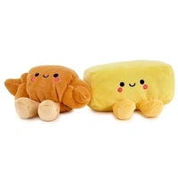 Hallmark Croissant and Butter Magnetic Plush, Better Together  1KID3010