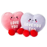 Hallmark Conversation Hearts Magnetic Plush, Better Together  1KVL1032AUS
