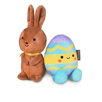Hallmark Chocolate Bunny and Easter Egg Magnetic Plush, Better Together  1MJE5195