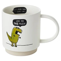 Hallmark T Rex Love You This Much Funny Mug, 473ml  1MUG3528