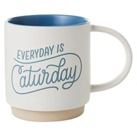 Hallmark Everyday Is Caturday Mug, 473ml  1MUG3549