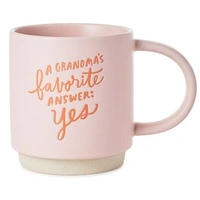 Hallmark Grandma's Favorite Answer Mug, 473ml  1MUG3557