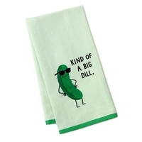 Hallmark Shoebox Big Dill Tea Towel  1SHX1003A