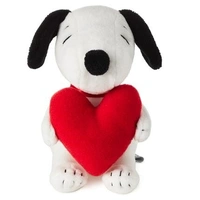 Hallmark Plush Snoopy W Heart Zipalong  1VTD2204AUS