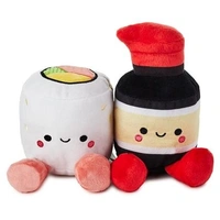 Hallmark Sushi and Soy Sauce Magnetic Plush, Better Together  25589288