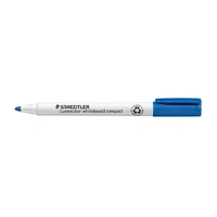 Staedtler Lumocolor Whiteboard Compact Marker Bullet Point - Blue 341-3