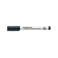 Staedtler Lumocolor Whiteboard Compact Marker Bullet Point - Black 341-9