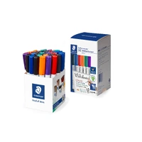 Staedtler Lumocolor Whiteboard Compact Marker Bullet Point - Assorted Colours, Cup of 32 341-S-KP32