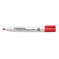 Staedtler Lumocolor Whiteboard Marker Bullet Point - Red 351-2