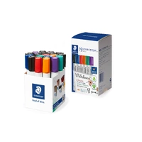 Staedtler Lumocolor Whiteboard Marker Bullet Point Assorted Colours, Cup of 19 351-S-KP19