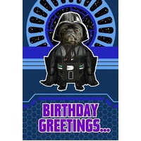 Hallmark Star Wars Bark Side Fun Interactive Birthday Card Pack of 3 40037221