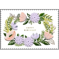 Hallmark Signature Birthday Card Floral Wreath Pack of 3 40043706