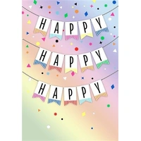 Hallmark Signature Birthday Card Happy Happy Happy Pack of 3 40043712