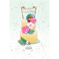 Hallmark Signature Birthday Card Floral Cake Pack of 3 40043728