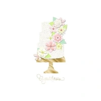 Hallmark Signature Wedding Congratulations Card Beautiful Day Pack of 3 40043768