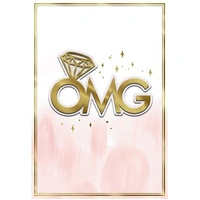 Hallmark Signature Engagement Congratulations Card OMG Pack of 3 40043774