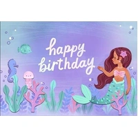 Hallmark Signature Birthday Card Mermaid & Friends Pack of 3 40043788