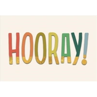 Hallmark Signature Celebration Card Hooray! Pack of 3 40043793