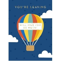 Hallmark Colossal Farewell Greeting Card Hot Air Balloon Pack of 3 40046987