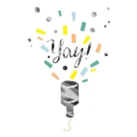 Hallmark Colossal Celebration Greeting Card Party Popper Pack of 3 40046993